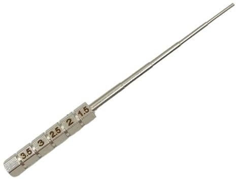 Heavy Duty Stainless Steel Wire Winder with 5 Measuring Option Delicate 102mm Portable Design for Enthusiasts Fishing Hobbyists Resistant Wire Winder