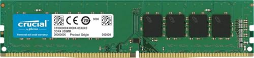 Avgörande 16 GB DDR4 2133 MHz UDIMM Desktop RAM CT16G4DFD8213 – perfekt passform – Samsung originalkompatibel – 10 års garanti – PC4-17000 icke-ECC-minne för ASUS MSI Gigabyte HP Dell Lenovo
