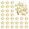 Confezione Da 100 Stelline, Coriandoli Lustrini Stella Oro, Stelline Scintillanti Coriandoli Stella Tessuto Glitter Per Decorazioni Fai Da Te, Feste, Compleanni, Festival (Oro, 1,5 Cm)