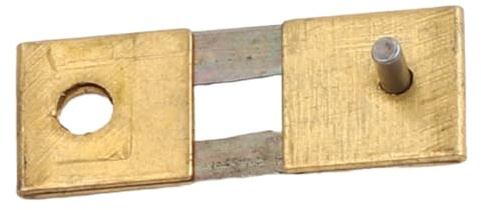 Rehoetom Pendelfeder aus Metall für antike Hängeleuhren, Ersatzteil mit Vintage-Design, reibungslose, genaue Schwenkbewegung, einfach (21 x 8 mm)
