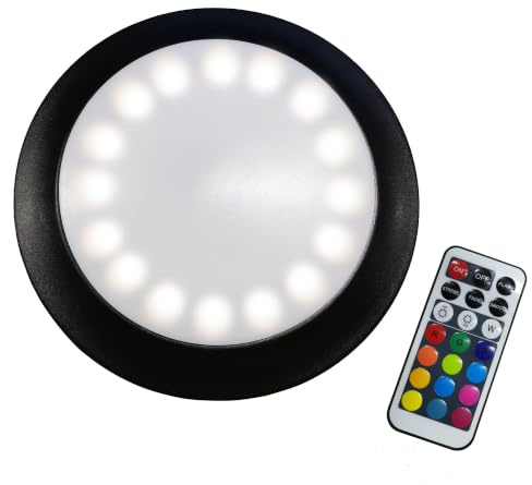 PURPLE LEAF Lámpara para sombrilla recargable, luz de sombrilla con 12 modos Brillo, Sombrilla RGB Led Light para Sombrilla de Jardín, Terraza, Jardín, Gran Paraguas