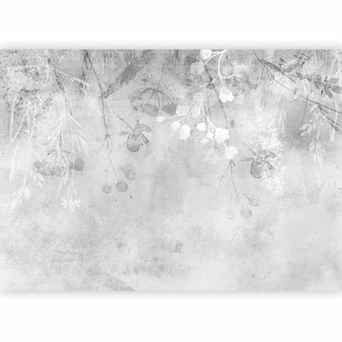 murando - Carta da Parati Moderna per Camera da Letto, Natura, 400x280 cm | Fotomurali in TNT, Decorazione da Muro XXL, Carte da Parati Moderne, Foglie, Produzione Europea