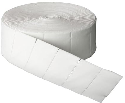 INLAQ® 250 Zelletten | fusselfreie Zelletten-Pads | staubfreie Baumwollpads für Gel- und Acrylnagelstyling - dicke und ästhetische 12-lagige Wischtücher (1x 250 Stück)