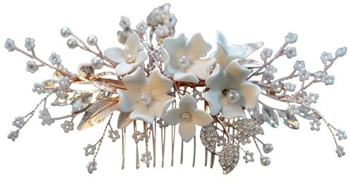 Hochzeits Haarschmuck rosegold