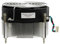 BQTEC V26898-B963-V2 Refroidisseur Processeur Thermique, Ventilateur et Dissipateur de Chaleur, Compatible avec Esprimo P700 E400 E85 P400 P720 LGA1155 4 broches Reconditionné