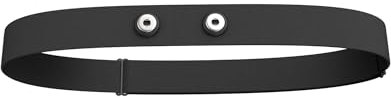 Wahoo Trackr Correa Pectoral para Frecuencia Cardíaca, Talla XL, Negro