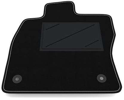 Automatte nur auf der Fahrerseite, 1 Stück, kompatibel mit Volkswagen Golf 7 2012-2020 | 1 maßgeschneiderter Teppich