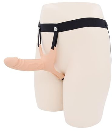 ZYHNYTAO Funda Hueca para Pene Ampliadora Strapon Strap-On Strap-On Consolador Pene Correa Ajustable Ampliadora Masturbador Juguete Sexual para Hombres Mujeres