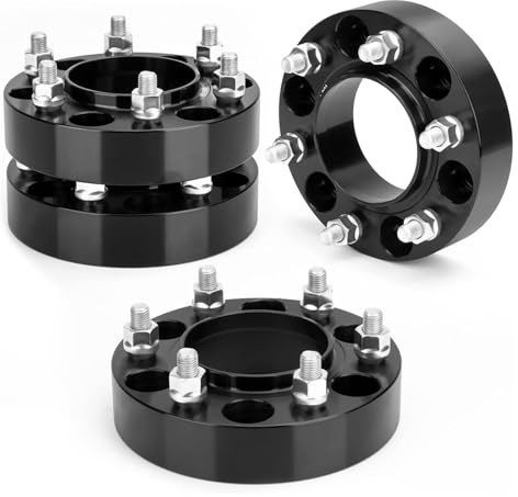 Auto Distanziali Ruota Per Ford Per Ranger Xlt Lariat Per Raptor 2019-2024 6x5.5 Distanziali Ruote Forgiati 1.5 Pollici Hubcentric 6x139.7 Distanziali Pneumatici M12x1.5 Distanziali per ruote auto
