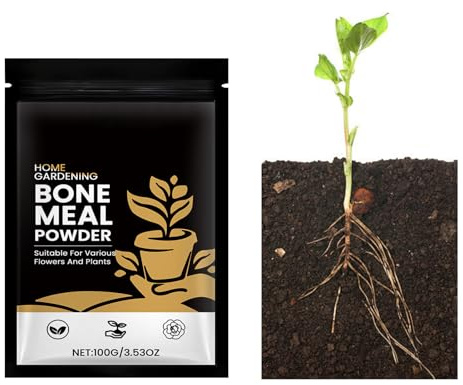 Gupcaqosjw Polvere Radicante per Piante | Fertilizzante Radicante in Polvere per Piante | Nutriente Organico Attivatore Di Crescita Per Terreno Da Giardino Serra Ortaggi Alberi