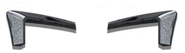 Lame De Pare-Choc Avant pour Land pour Rover pour Defender 2020-2023 Accessoires Voiture Kit De Carrosserie Diffuseur Becquet Noir Brillant