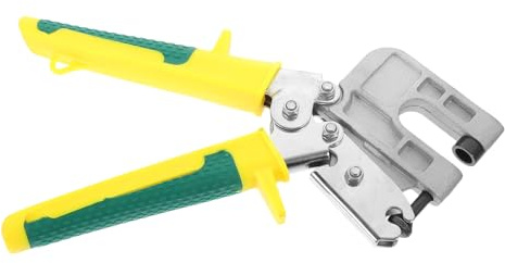 DOITOOL Alicates de Quilla para Techo Crimpadora y Punzonadora Manual de Acero Ligero Herramienta Mano para Fijar Perfiles y Montantes Placas para Instalación Techos Suspendidos