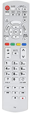SIXRUN Universal-Fjärrkontroll Ersättning Fjärrkontroll TV-fjärrkontroll för TV med 8 Meters Räckvidd för Modellerna N2QAYB000842 N2QAYB000840
