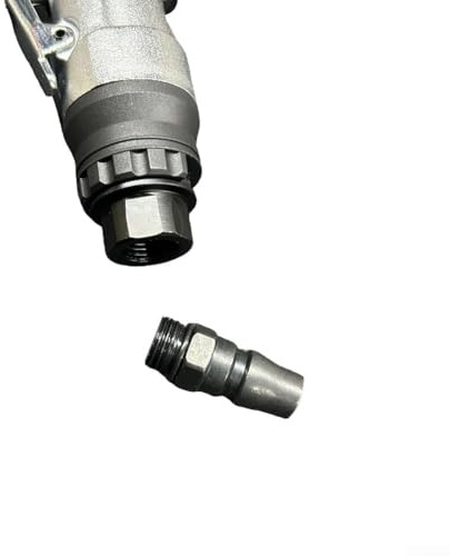 Mini Pneumatic Chamfering Machine with Adjustable Depth 0.1-0.9mm for Metal Wood Acrylic 45 Degree Beveling Trimming and Deburring, 30000 RPM Air-Powered Tool