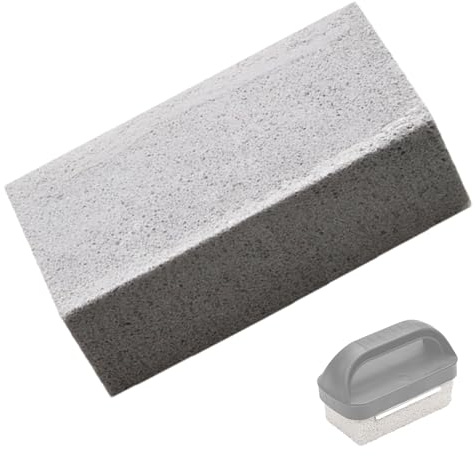 Bloc de Nettoyage en Pierre pour Gril : nettoyant pour Gril, Non Abrasive