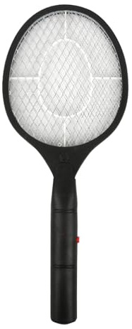 Matamoscas eléctrico de verano, funciona con pilas, para el hogar, mango largo inalámbrico, para sala de estar