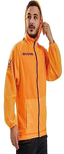 Givova Herren Rain Basico lzeug, orange fluo, S-M EU