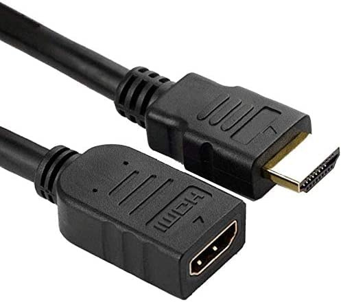 Mr. Gadget's Solutions Cable de extensión HDMI - 2 m (4K a 60Hz para impresionante Ultra HD, extensor HDMI para PS4/PS5/Xbox, compatible con HDMI 2.0/1.4, ARC, alta velocidad con Ethernet)