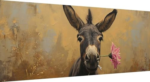 Qiaoqoo Tier Diamond Painting xxl 250x100cm, 5D DIY Diamant Painting Bilder Blume Diamand Painting Kinder mit Diamond-Painting Zubehör, Groß Diamant kunst Basteln Erwachsene, Home Décor Malerei