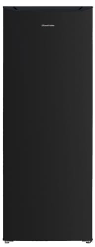 Russell Hobbs Freestanding Upright Freezer Black 168 Litre with 5 Drawers, 143 cm Tall & 55 cm Wide, Adjustable Thermostat & 40 Decibel Noise Level, 2 Year Guarantee RH143FZ552E1B