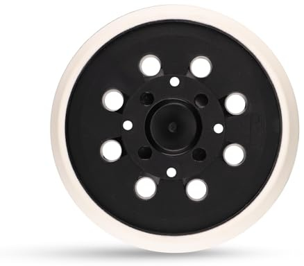 STEBRUAM Disco abrasivo professionale da 125 mm con gancio e loop a 8 fori, compatibile con Bosch PEX 300 AE e PEX 400 AE smerigliatrice eccentrica (1)