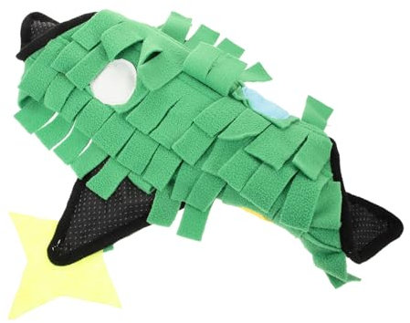 CIYODO Weihnachtlicher Haustier Schnüffelmatte Für Welpen rutschfest Langsam Fressender Trainingsmatte Vielseitig Für Fütterung Und Suchspiele Aus Langlebigem Pflegeleichtem Lint-Material