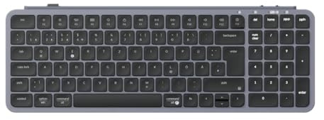 Keychron Tastiera wireless B2 Pro, ultra sottile, 96% layout ANSI, 3 modalità, 2,4 GHz/Bluetooth/Wired ZMKC, personalizzazione del tasto, ammortizzatore dei tasti compatibile con Windows/Mac