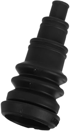 MAJORMENCH Manicotto in Gomma Nero per Protezione Cavi 3/8 a 1 Pollice, Resistente a Bordi Taglienti e Adatto per Tubi e Linee D'aria Automotive