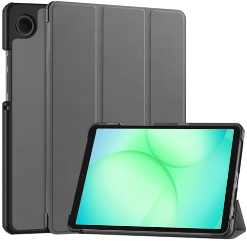 Case For Samsung Galaxy Tab A9 Plus 2023 / Tab A11 Plus (2025) Smart Protective Stand Cover, Hard Back Case for 11 Inch Tablet, Compatible with A9+ A11+ (Grey)
