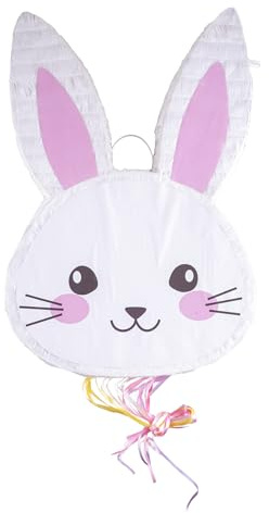 Piñata – Geburtstagsdekoration | Tolles Geschenk für Kindergeburtstag, Hochzeit & Mottoparty | Motiv zur Auswahl (Hase)