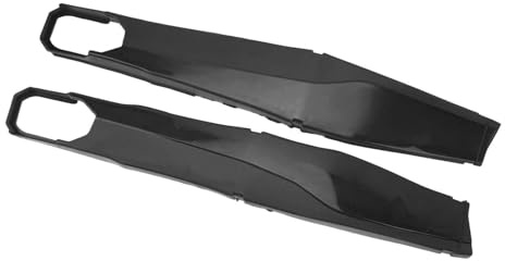 Rcniso Protezione Forcellone Copertura Durevole del Braccio Oscillante Posteriore per EXC 125 200 250 300 350 400 450 500 Protezione Antipolvere per Motociclisti (Nera)