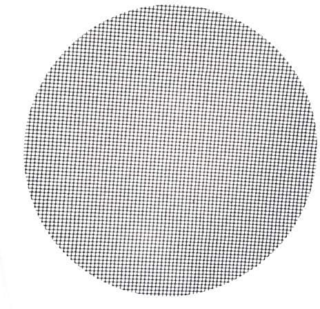 display08 High Temperature Resistant Non Stick Surface BBQ Mesh Grill Mat Barbecue Pad Round 40 * 40cm