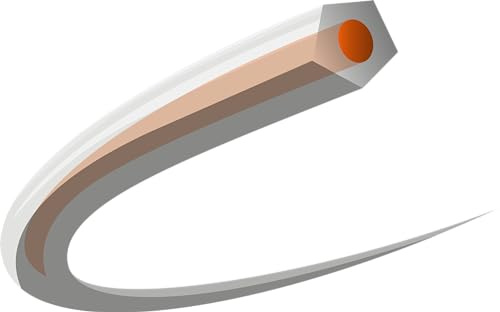 Husqvarna 597669232 Trimmerfaden 3 mm /240 m Orange/Translucent