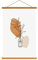 Sanauto A2 Posterleiste Posterschiene Posterleisten 42CM, Magnet Magnetische Holz Poster Aufhänger Halter Rahmen Leisten Bilder Bild Bilderleiste Bilderrahmen 42x30 42x59 (42cm, Teak)