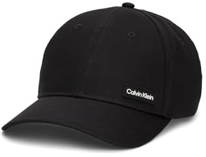 Calvin Klein Essential Patch Baseball Cap (Ck Black) One Size