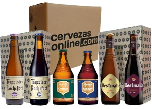 Pack combo degustación 6 cervezas Trapenses Belgas