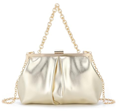 Syrads PU Borsa Da Sera In Pelle per Le Donne Crossbody Borsa A Tracolla Pochette Borse