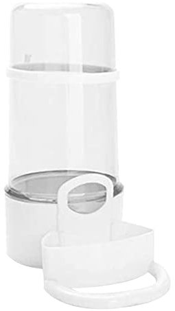 IWOMA Vogel-Wassertränke, Futterspender mit Clip, Haustier-Vogelbedarf, Spender, Flasche, Trinkbecher, Schalen für Papageienkäfig