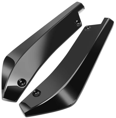 ECKBRJA Seitenschwellerverlängerung Lippensplitter Stoßstangenleiste Lippenspoiler Diffusor Für Seat Für Leon Mk3 5F Für Ibiza 6j 6l 1P 1M Für Ateca Für Arona Für Cupra Formrentor Sportcoupe(Schwarz)