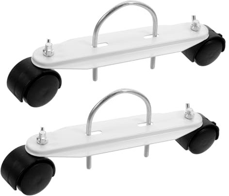 OSOLADY Soporte De Rueda Para Calentador Eléctrico Robusto y Móvil Con Ruedas Giratorias Repuesto Para Base De Radiador Para Mover El Patio