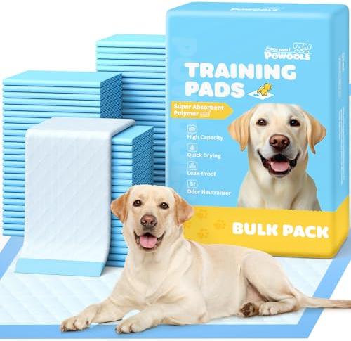 100 Stück PIPI Matten Hunde 86x71cm Extra Große Welpenunterlagen 6-lag | wickelunterlage einweg, saugstarke trainingspads für hunde, schnelltrocknende puppy pads