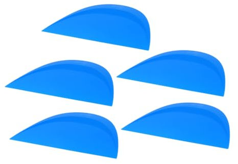 EXAOMBLE 5piezas Herramientas para Instalación De Películas De Vinilo y Tintado De Ventanas para Automóviles Rascador Diseño Antirayaduras y Aplicador De Película Transparente