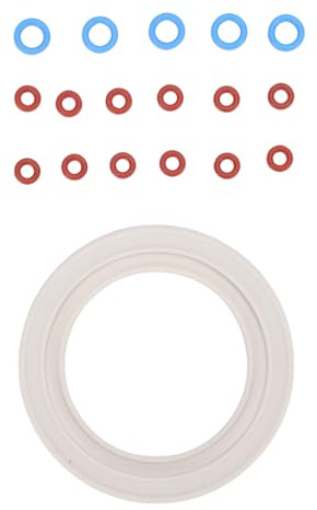 Fabater Juego de Juntas Tóricas con Diseño a Prueba de Fugas y Sello de Grupo de Silicona para Máquinas de café BES900 920 Juego de Repuesto de Anillos de Sellado de 18 Piezas