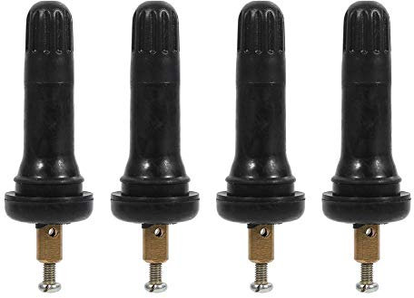 4pcs Capteur de Pression, Keenso Snap Système de Surveillance de la Pression des Pneus TPMS Capteur Stem Valve