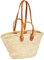 ORIGINAL Ibiza Tasche Korbtasche Strandtasche Cesta 55cm groß | Marokkanische Palmblatt Einkaufskorb Einkaufstasche geflochten XXL | Natur Shopper Umhängetasche Strohtasche für Damen und Herren