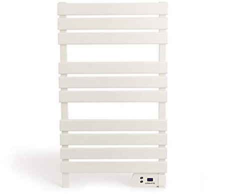 CREATE/WARMTOW/Portasciugamani elettrico basso consumo bianco/riscaldante, asciugatrice per asciugamani