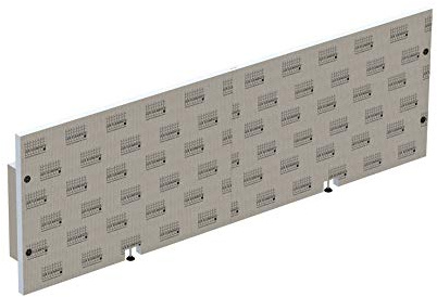 LUX ELEMENTS Habillage de baignoire (kit) montage encastré prêt à carreler I 2x panneaux en mousse dure + accessoires de montage I Support sain