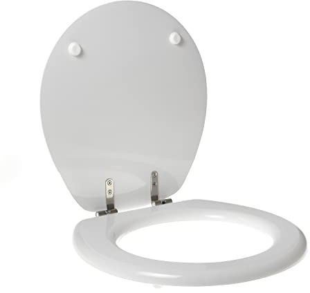 Copriwater dedicato per GLOBO BONSAI TERRA legno POLIESTERE pregiato cerniera inox