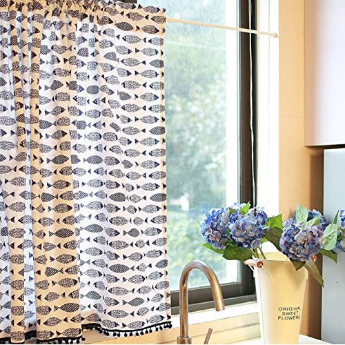 izielad Scheibengardinen Kurzgardine Retro Landhausstil Cafe Vorhänge Spitze BxH 140x100cm