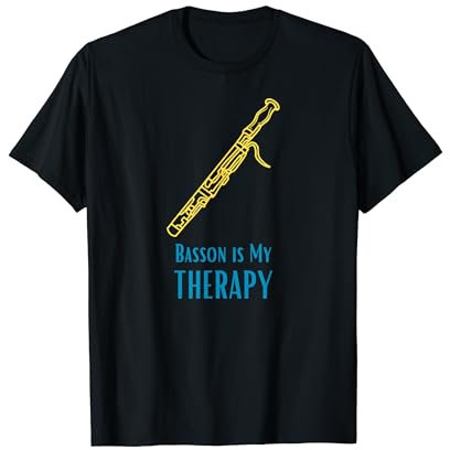 Fagott ist meine Therapie Lifestyle-Geschenk für Fagott-Spieler T-Shirt
